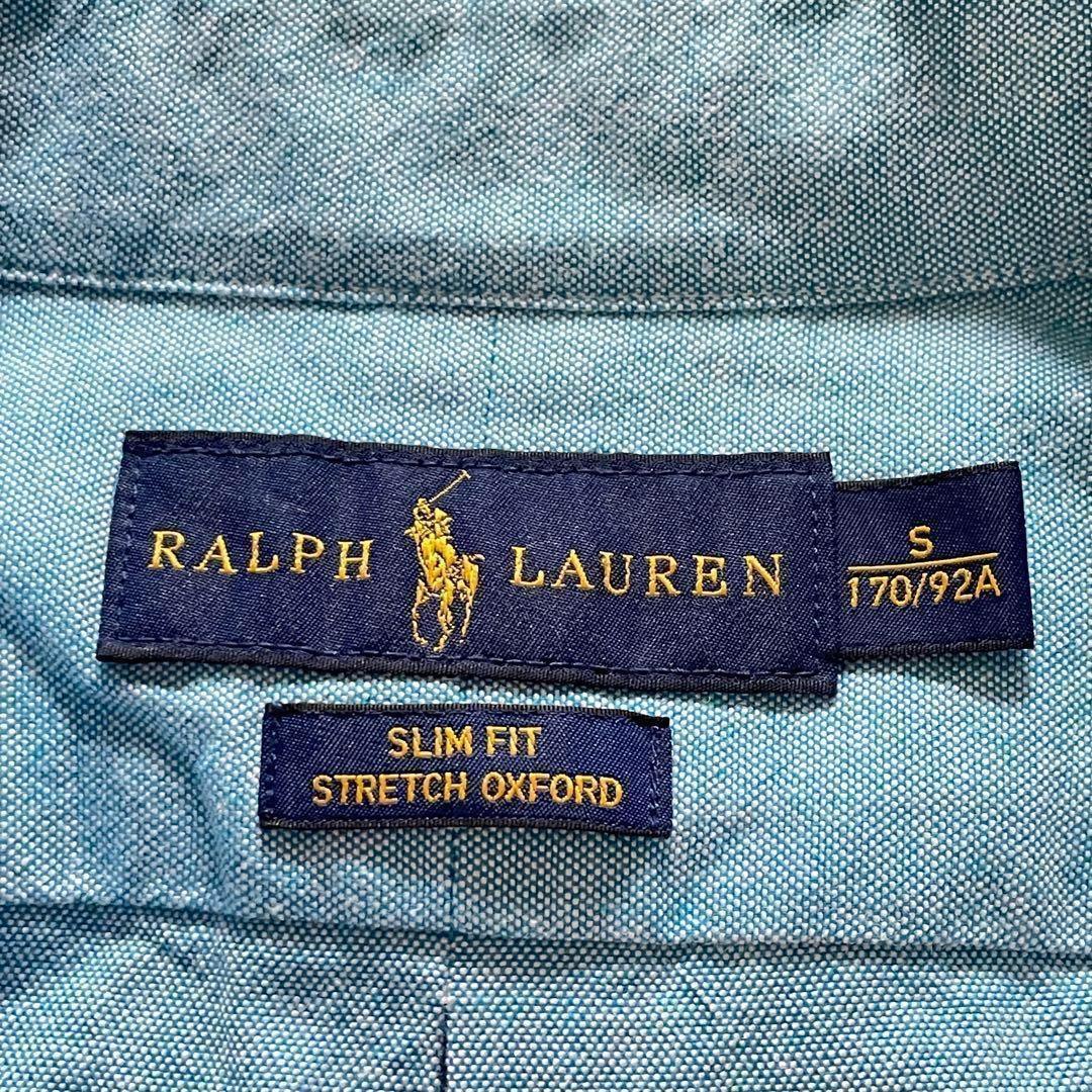 【美品】RALPH LAUREN シャツ オクスフォード SLIM FIT