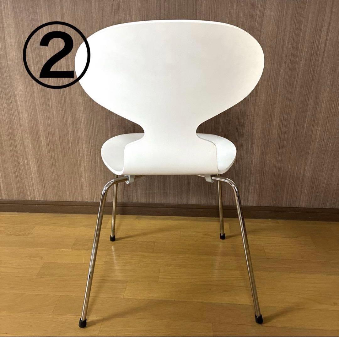 展示品 Fritz Hansen アリンコチェア ホワイト 美品 北欧家具 1脚