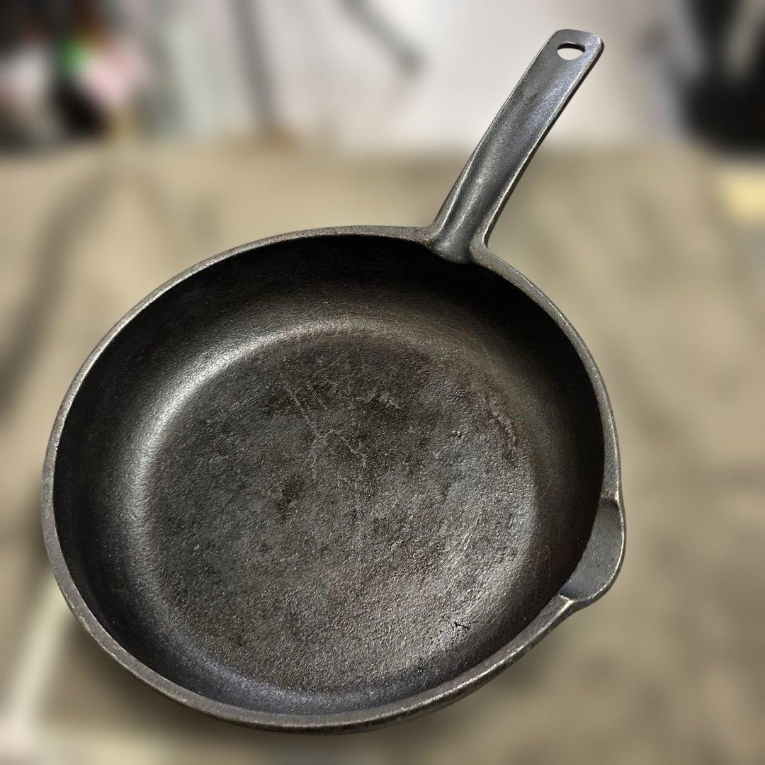 盛栄堂　南部鉄器　IH対応フライパン　24cmD6 整理番号A15