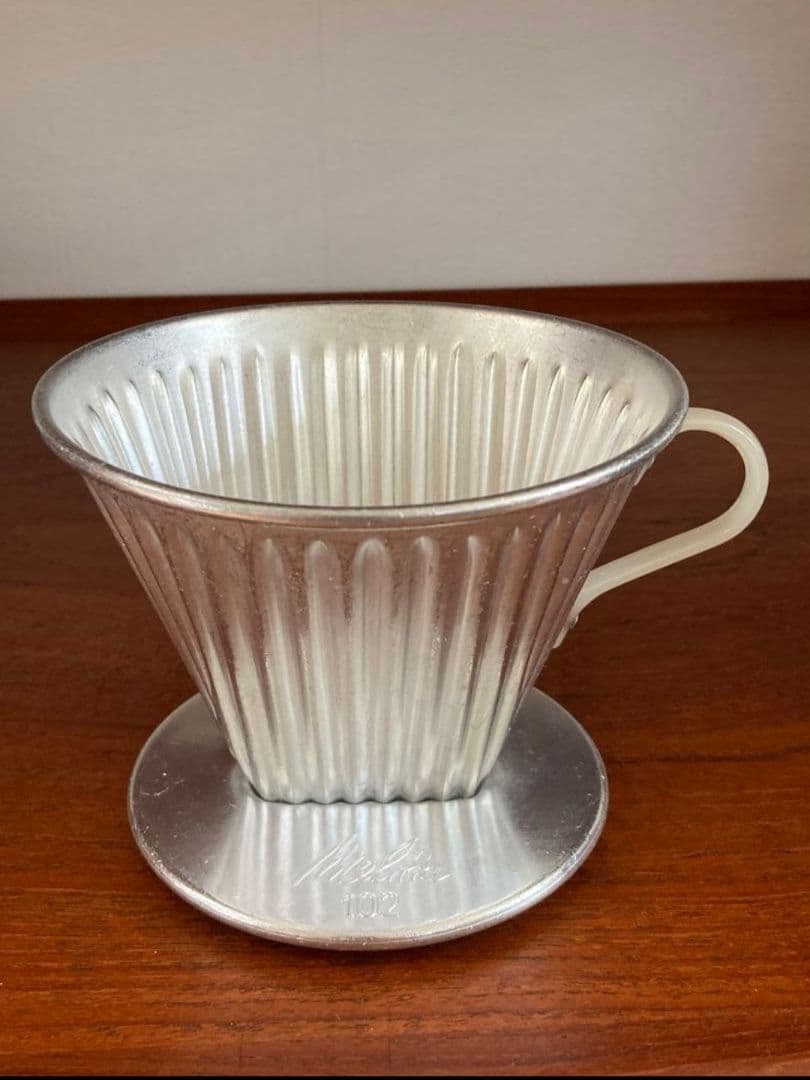 メリタ　コーヒードリッパー　アルミキャンプ　アウトドア　男前インテリア