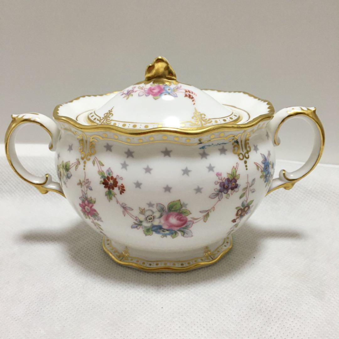 ロイヤルクラウンダービー　ロイヤルアントワネット　カバードシュガー