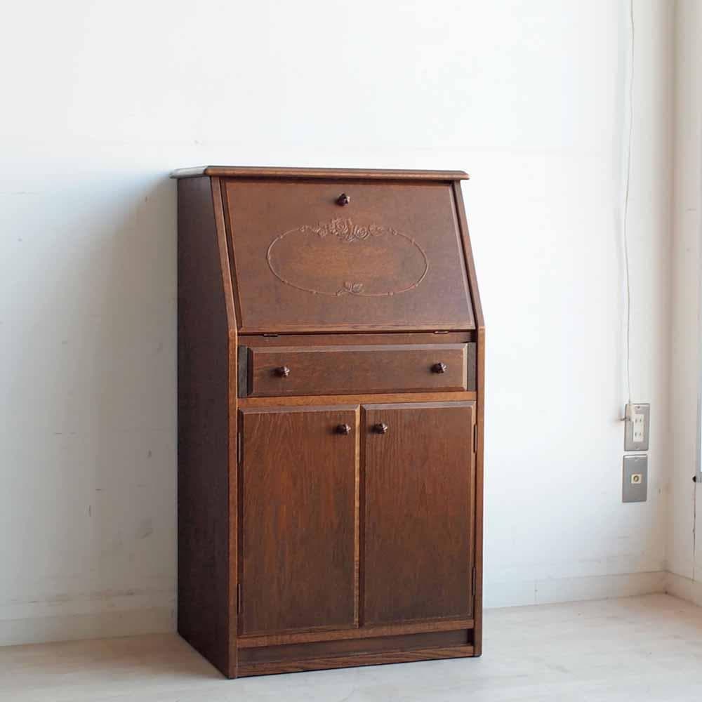 三越家具 ブルージュ オーク材 ライティングビューロー ZR24254