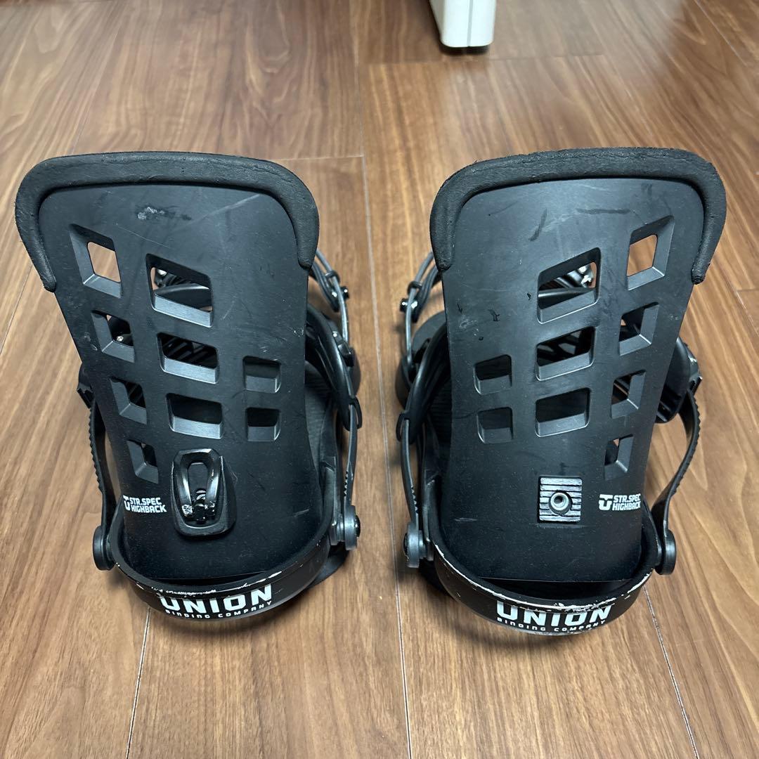 スノーボード 2022 UNION BINDING STR BLACK