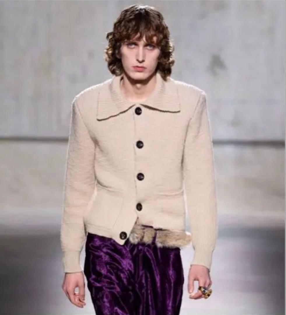 dries van noten 20aw ニットカーディガン ポロ
