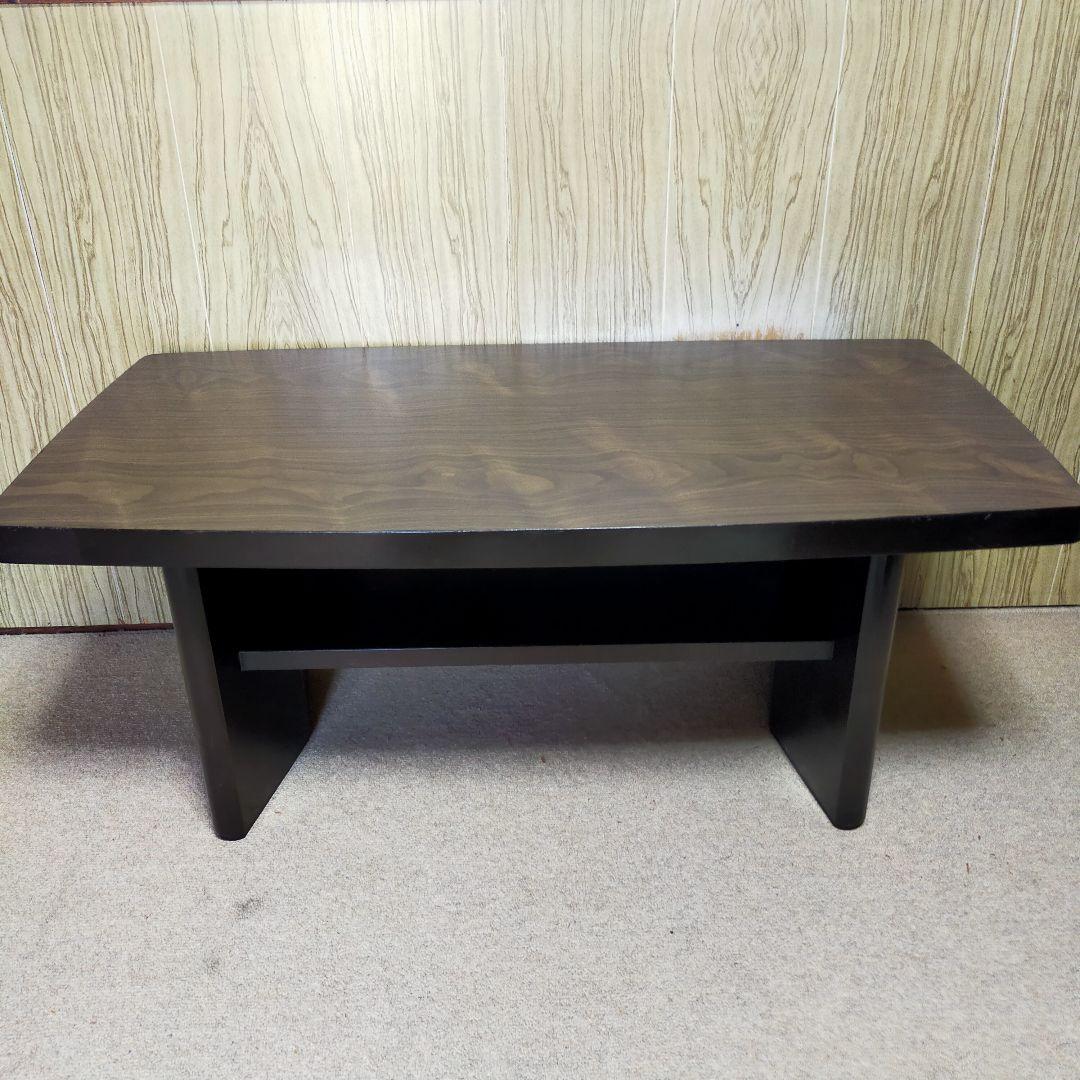 センターテーブル　ローテーブル　アンティーク　昭和レトロ　重厚感　発送たのメル便