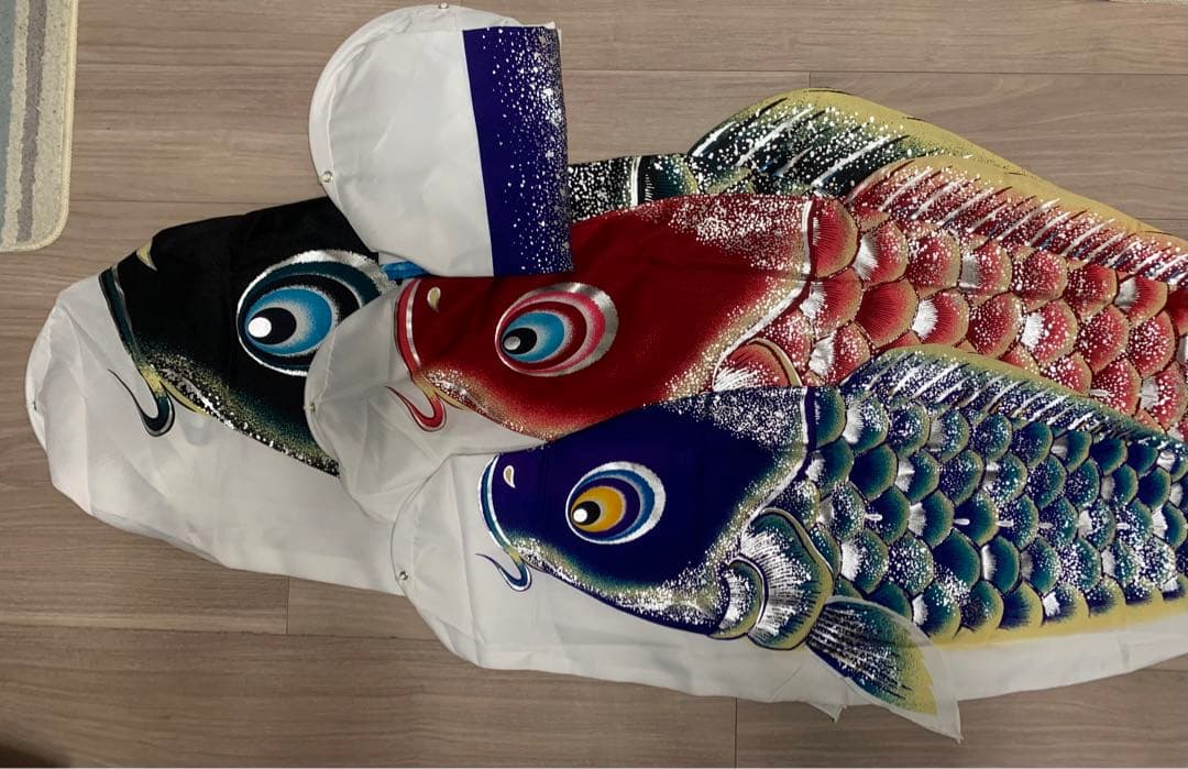 鯉のぼり　2Mセット　伝の助　こいのぼり　管理番号0106