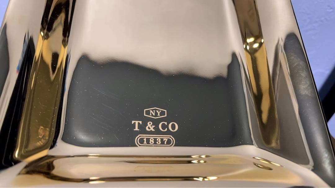 Tiffany & Co. 食器 皿 ヴィド ポシェ　ゴールド