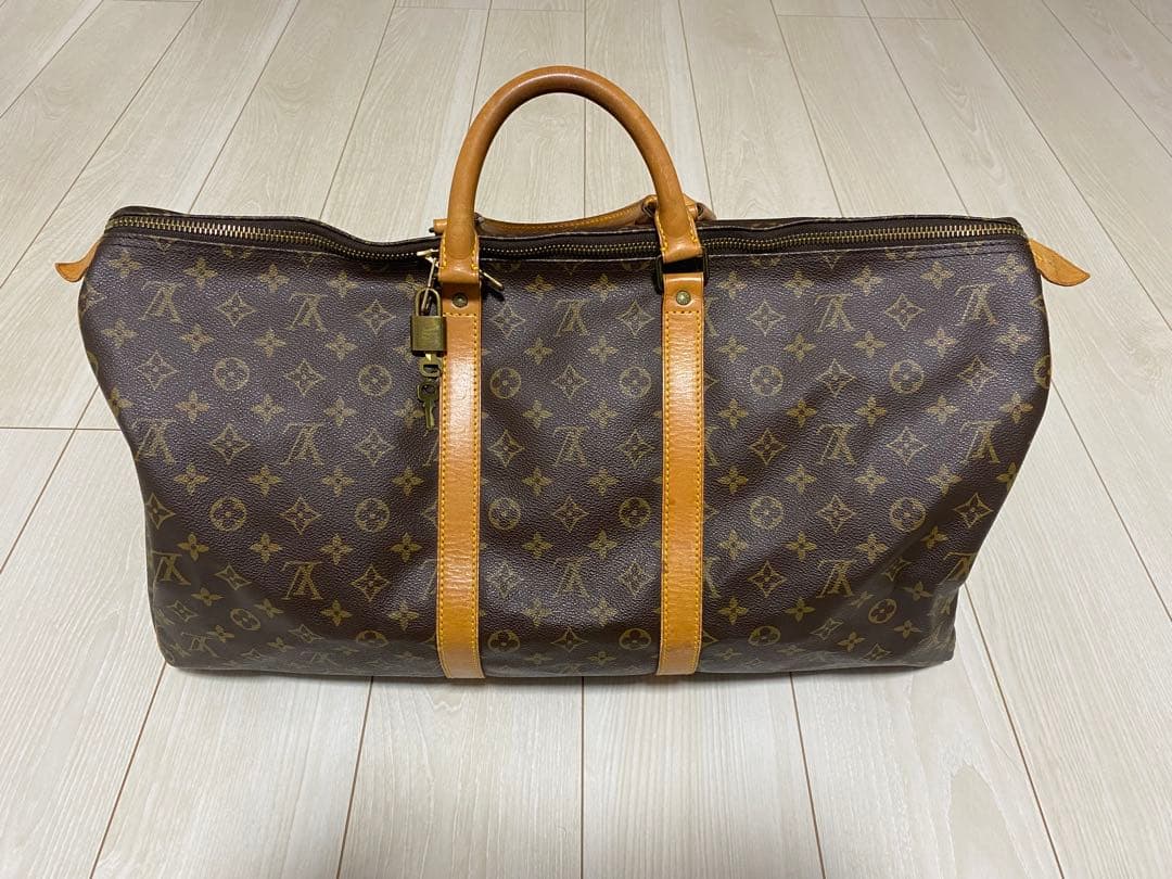 ルイヴィトン キーポル55 モノグラム ボストンバッグ