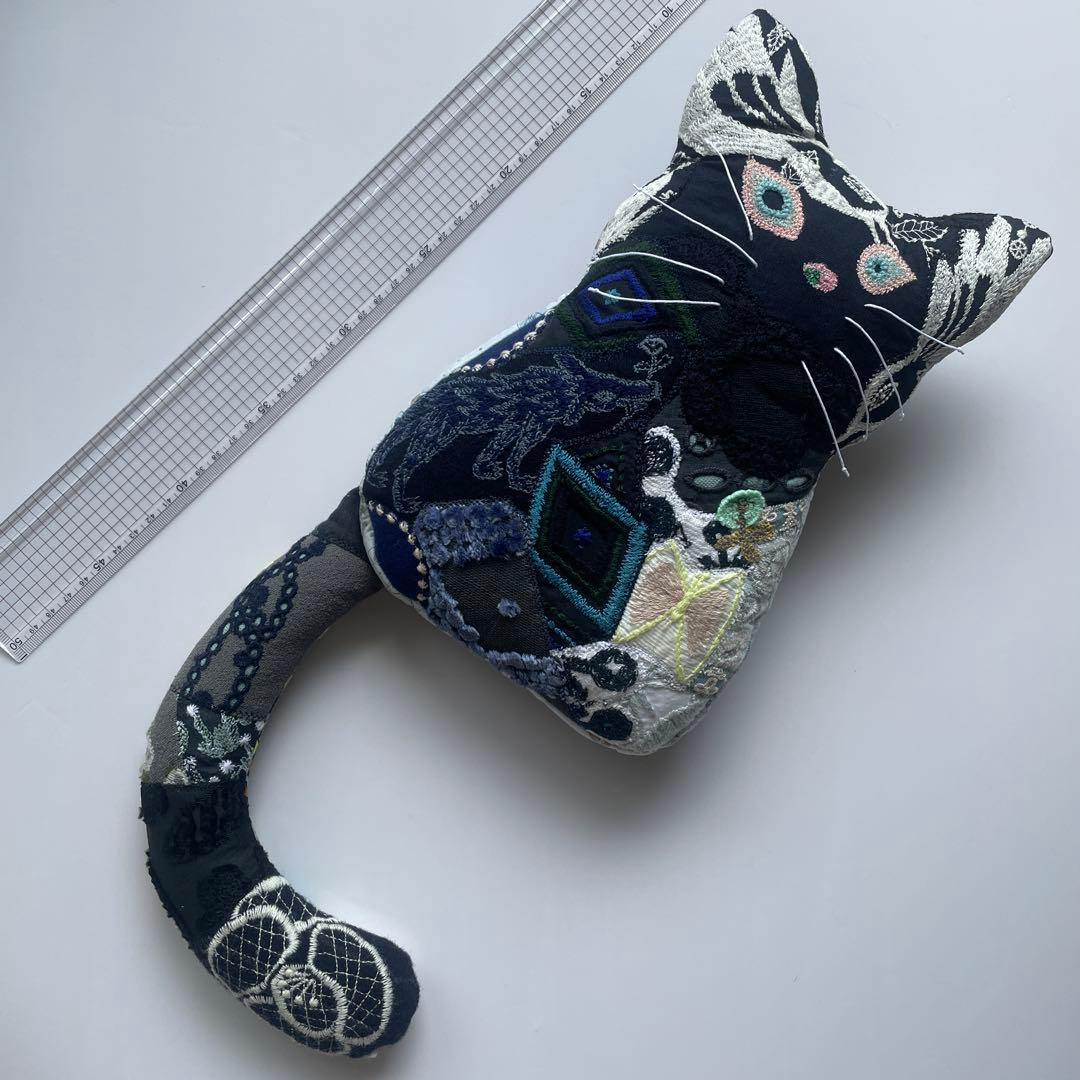 ミナペルホネン ハンドメイド ⭐猫(*ΦωΦ) 黒猫さん b7