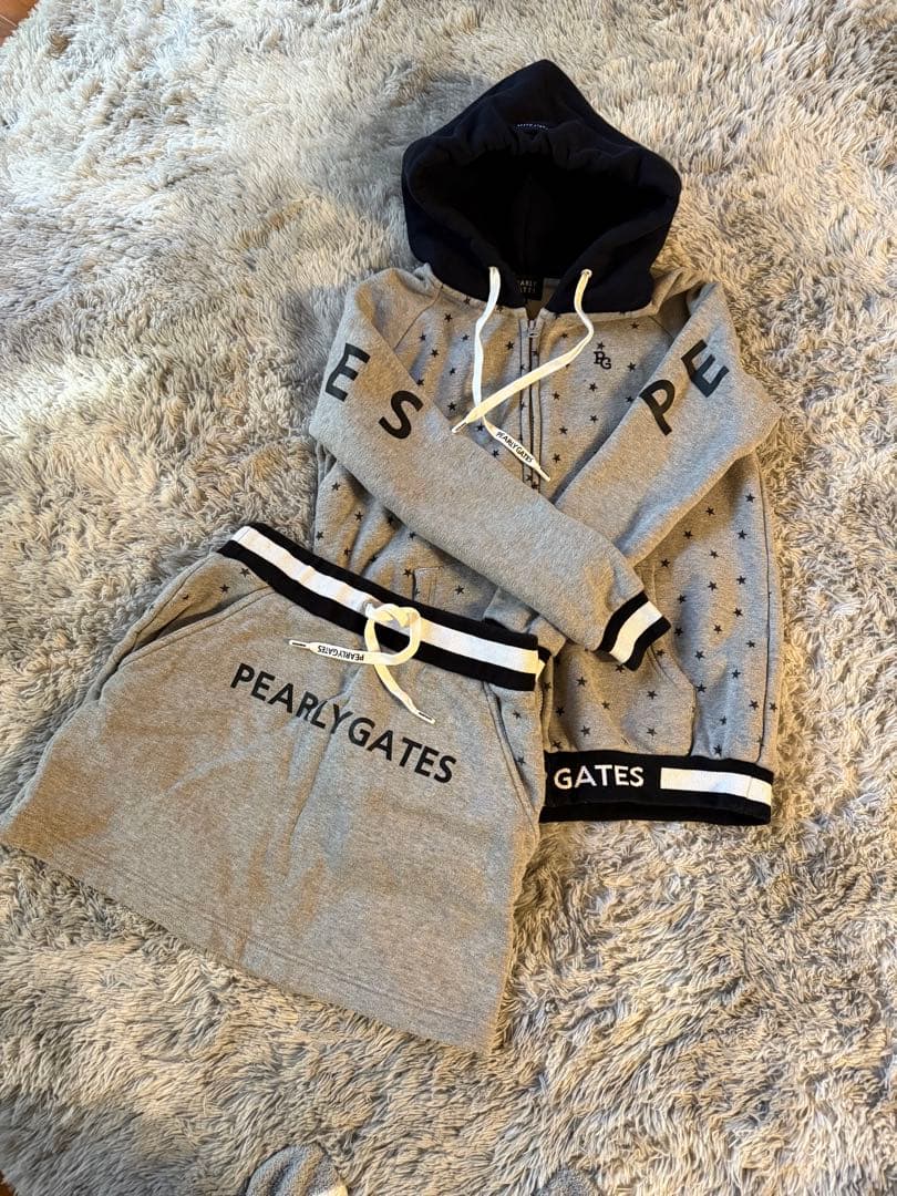 ★PEARLY GATES ★パーカー スカート セットアップ★サイズ0★