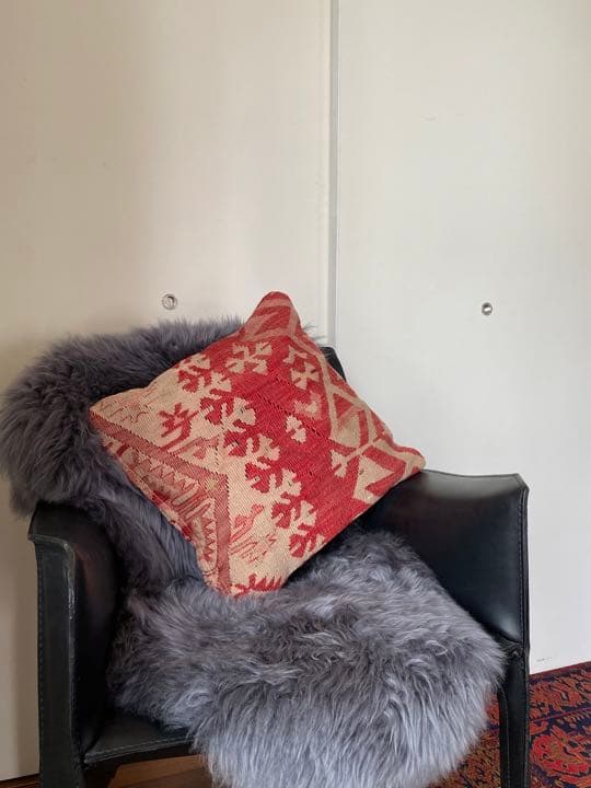 両面オールドキリム クッションカバー アンティーク