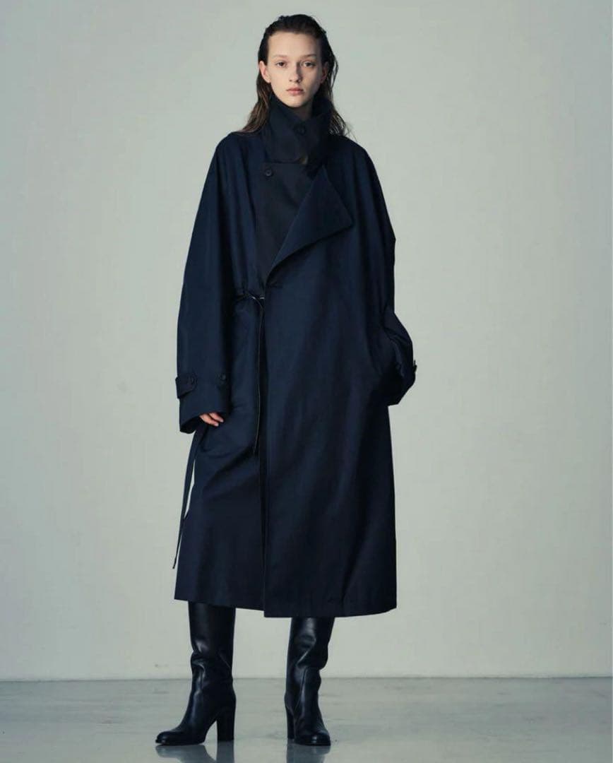 ジャケット・アウター stein23ss Double Lapeled Breasted Coat