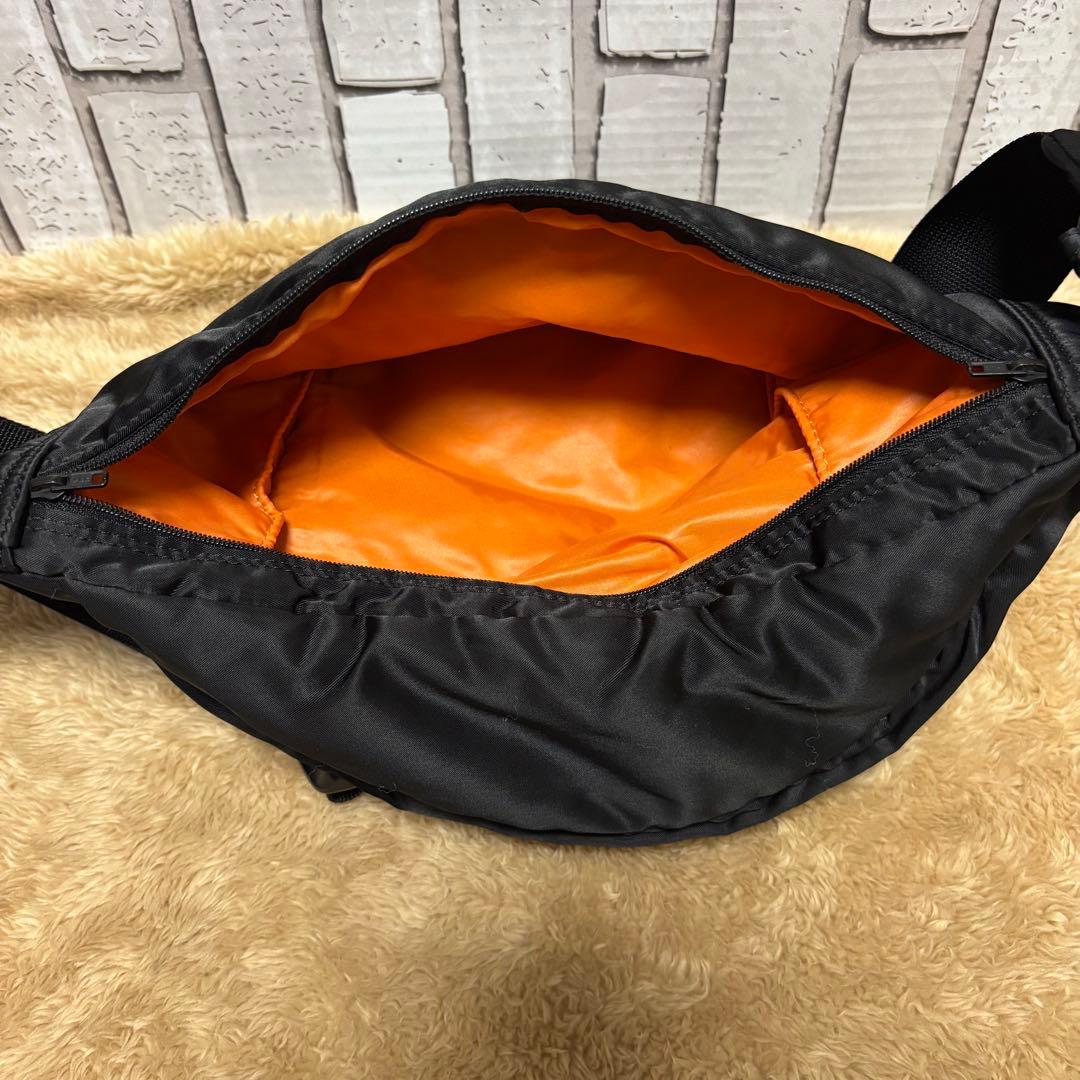 廃盤品 未使用級 ポーター タンカー ボディーバッグ ウエストポーチ ブラック