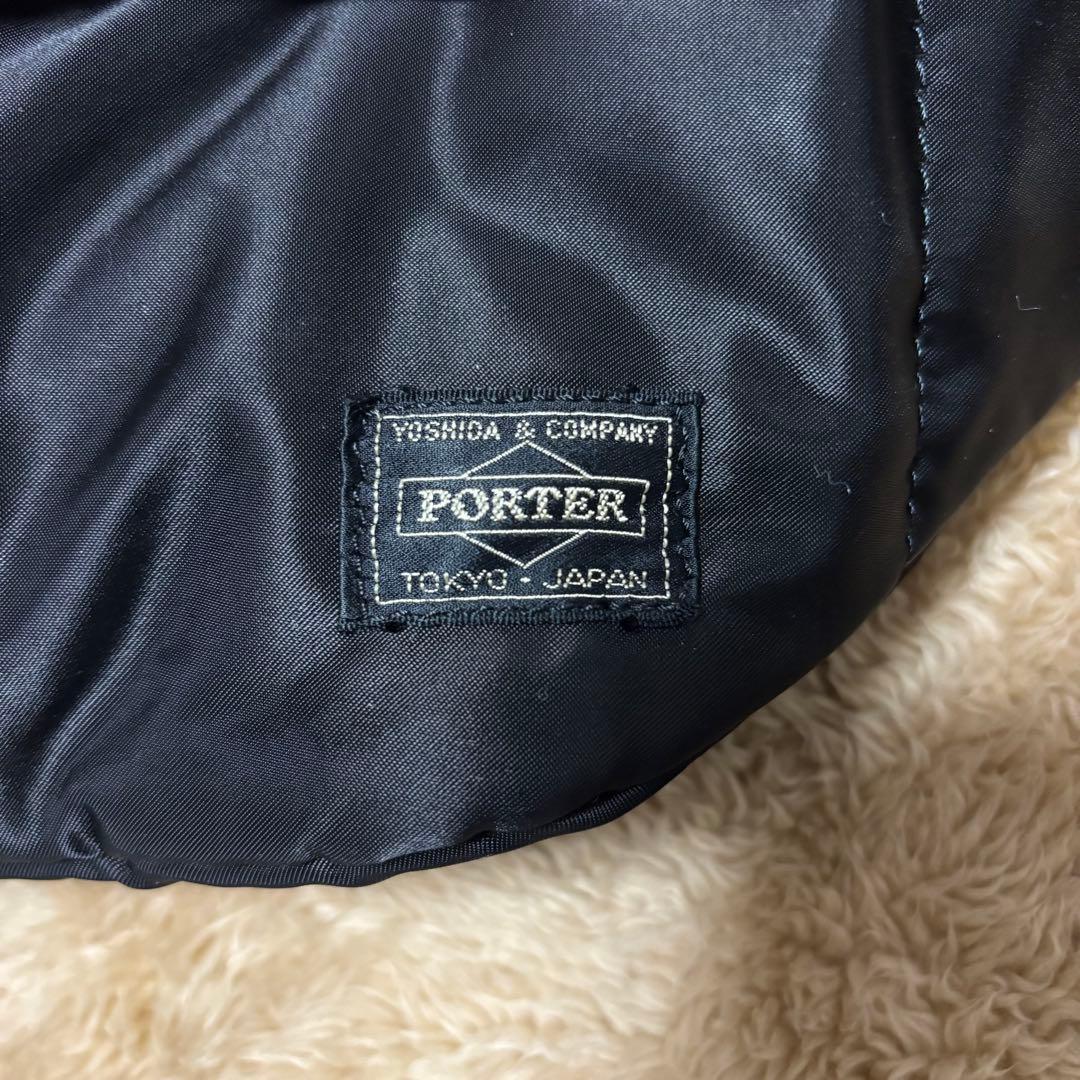廃盤品 未使用級 ポーター タンカー ボディーバッグ ウエストポーチ ブラック