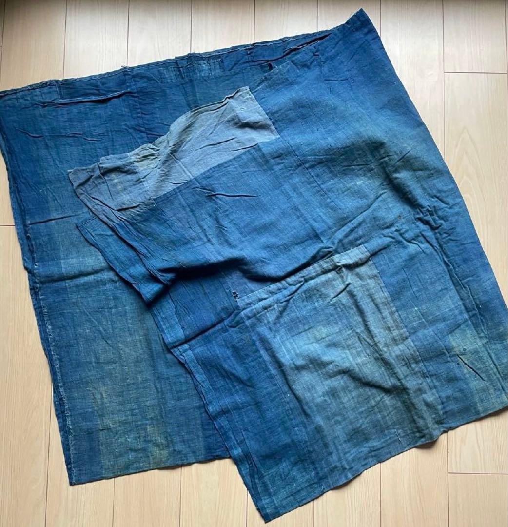 藍染 BORO 襤褸 古布 パッチワーク ヴィンテージ
