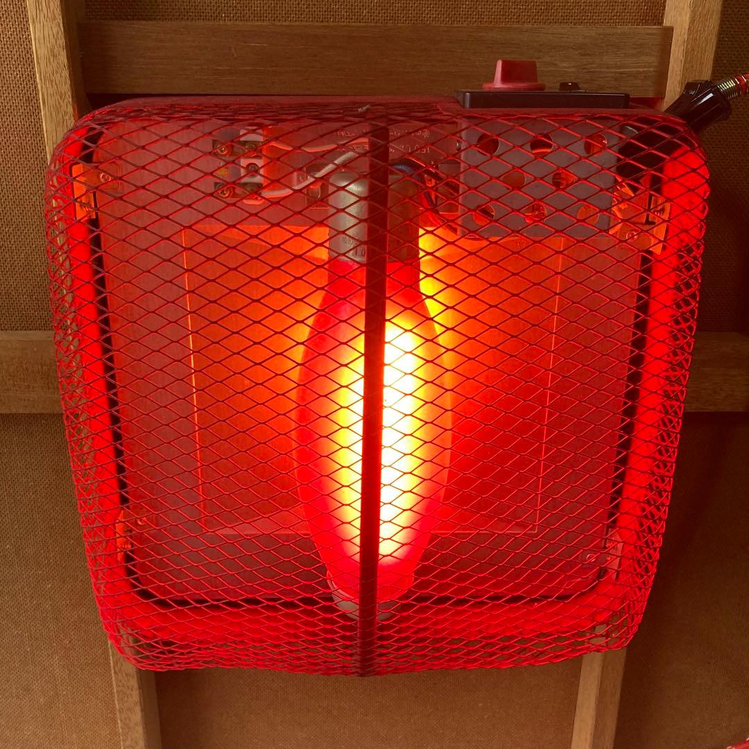 レトロ　赤外線こたつ　動作良好　HU-905G 麻雀　天板付き