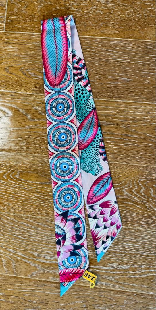 美品　エルメス　ツイリー　サバンナのダンス