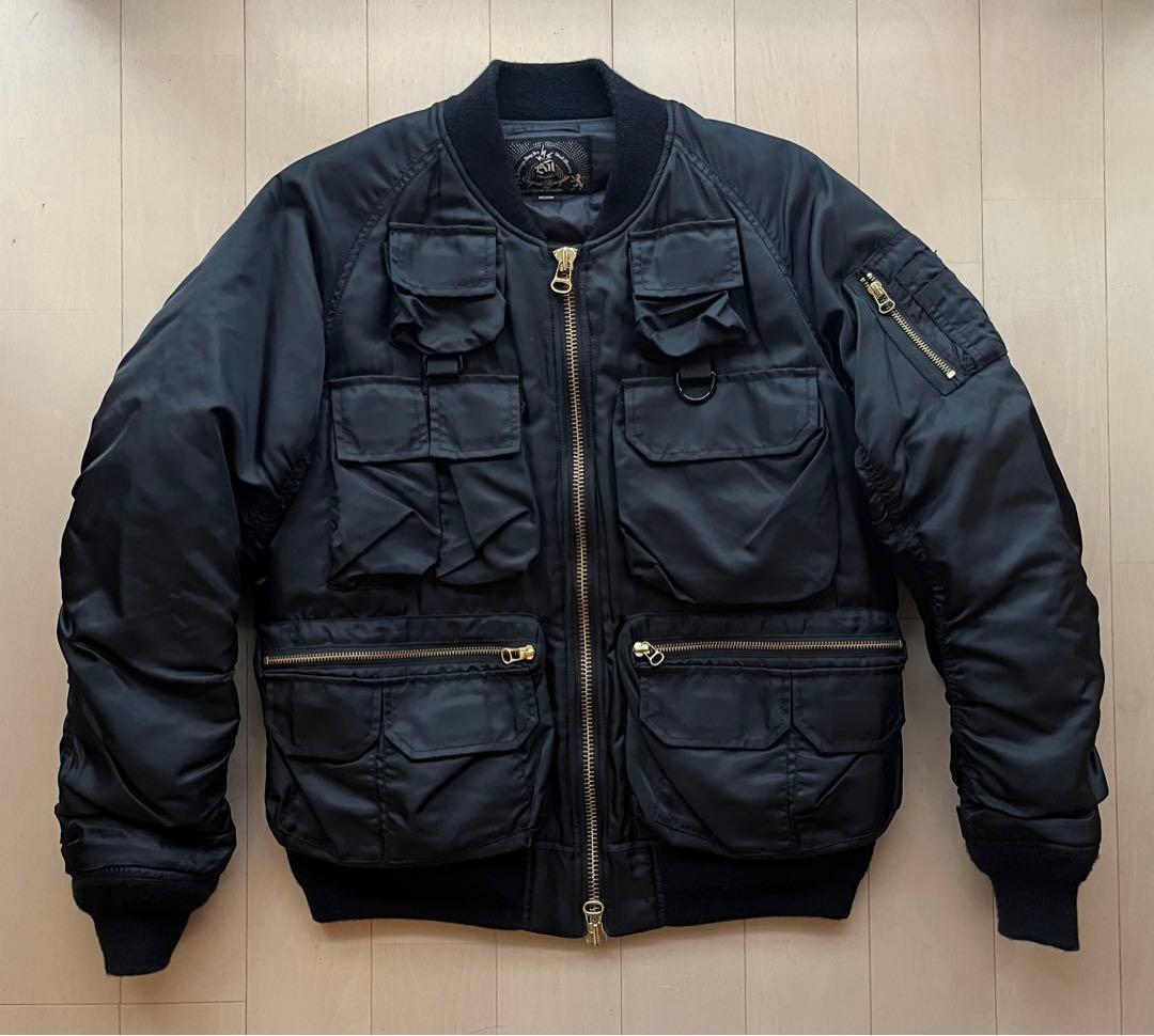 BAL original ブラック MA-1 フライトジャケット
