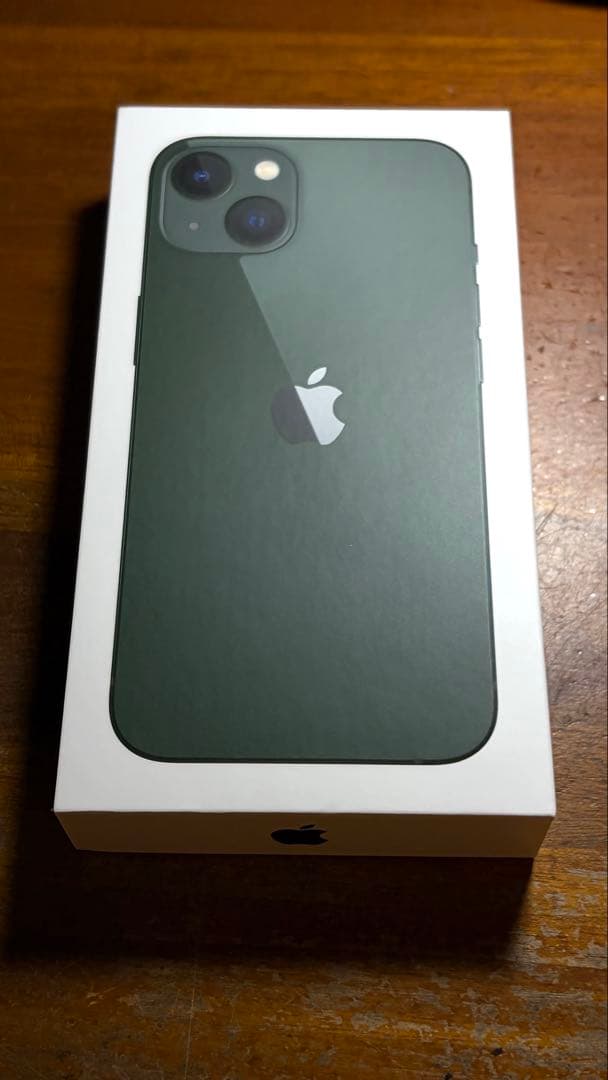 iPhone 13 グリーン 本体 128GB SIMフリー 【外箱付き】