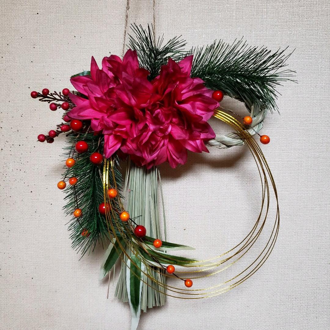 しめ縄 リース　No.５