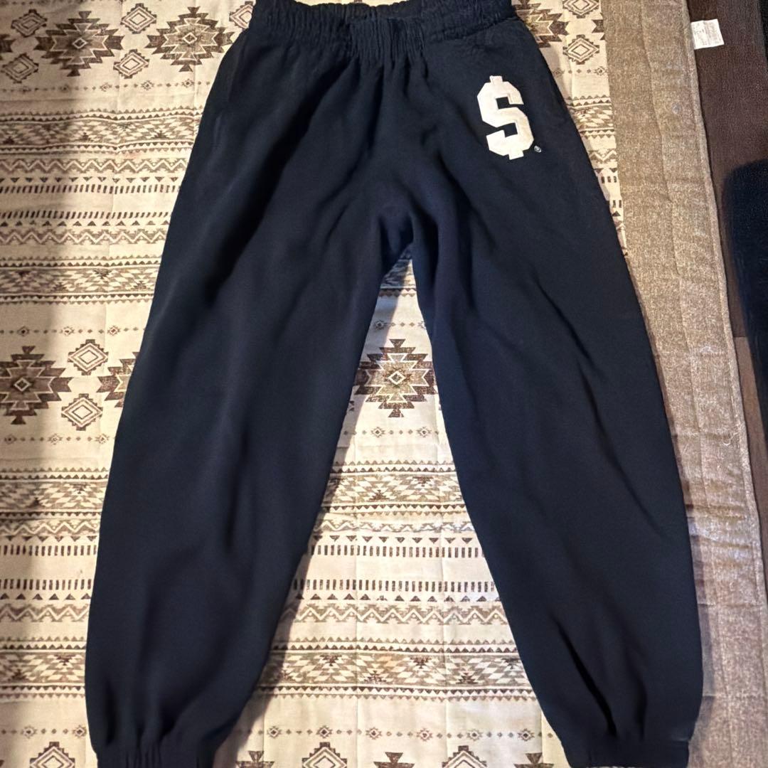 Supreme ダークグレー カーゴパンツ $ロゴ 値下げあり！！