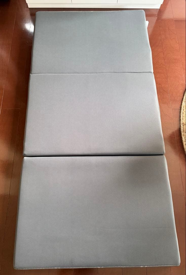 東京ベッド 折りたたみ式シングルエアーマットレス グレー