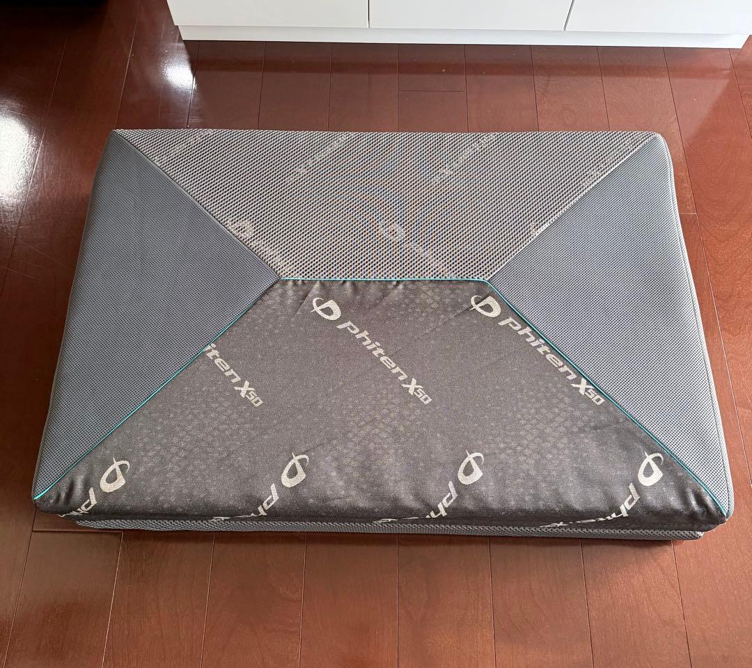 東京ベッド 折りたたみ式シングルエアーマットレス グレー