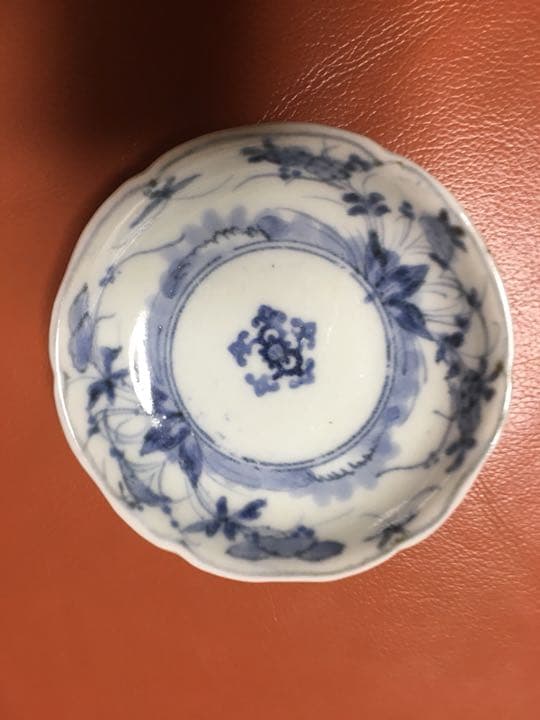 古伊万里 染付 小皿 1700年代