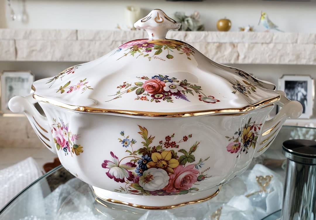 ハマースレイ 特大 ハワードスプレイ ボウル お菓子入れ フルーツバスケット