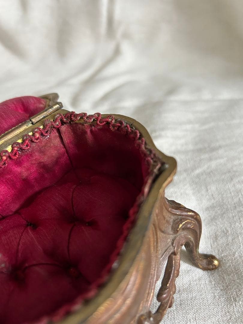 フランスアンティーク　ジュエリーケース