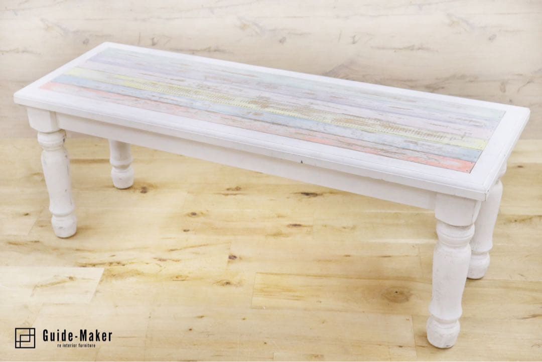 GMGN4○カラーズ ファニチャー センターテーブル リビングテーブル アンティ