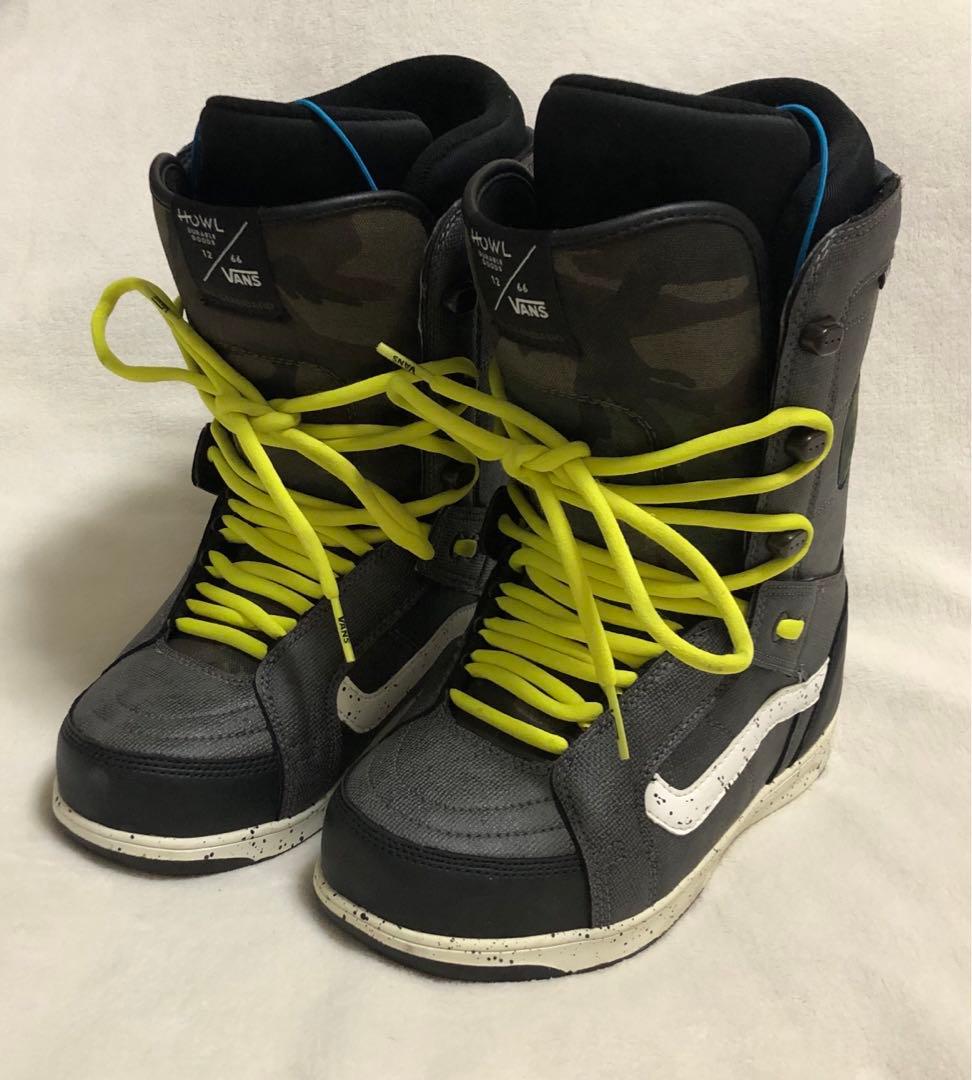良品 VANS HI-STANDARD HOWL CAMO 迷彩 スノボ ブーツ
