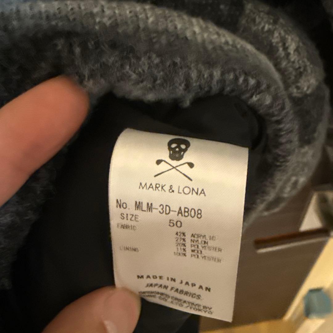 MARK & LONA ハーフジップセーター 50