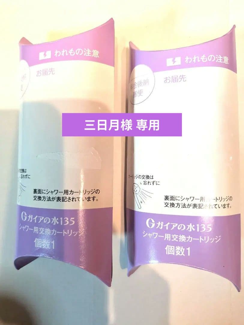 Gガイアの水135 シャワー用カートリッジ 2個