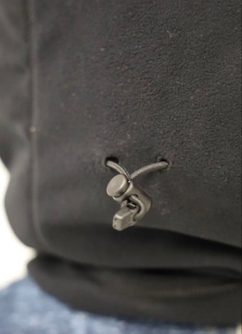 コムデギャルソンオム25FW エステルフリースバラクラバBLACK