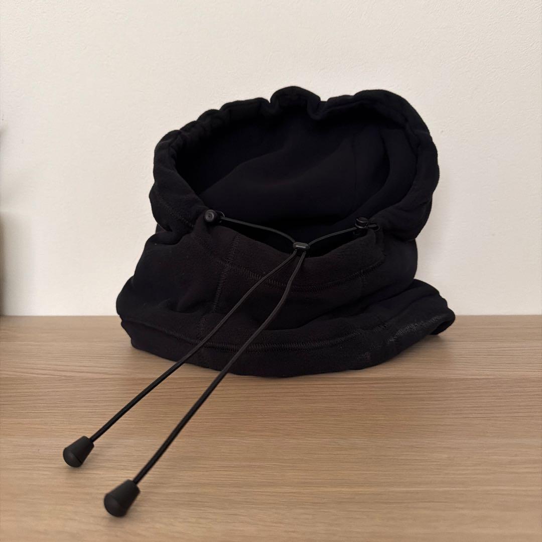 コムデギャルソンオム25FW エステルフリースバラクラバBLACK