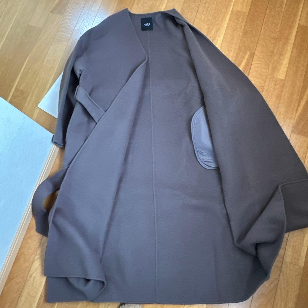 N.O.R.C　ノーク　撥水加工　ウールリバーノーカラーコート