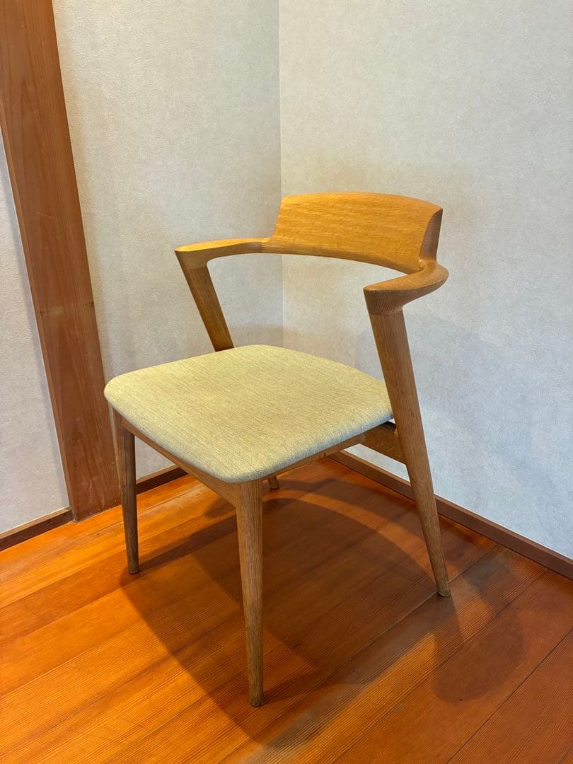 飛騨産業　セミアームチェア　seoto せおと