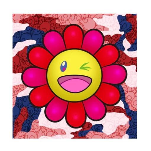 村上隆 Murakami.Flower #4441 ウォーホル迷彩 100枚限定