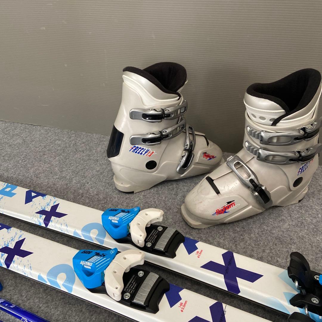 ★メンテナンス済 子供スキーセット　身長150cm前後のお子様向け