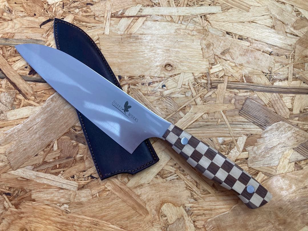 Dorry Works｜高品質ハンドメイド包丁　寄木ハンドル