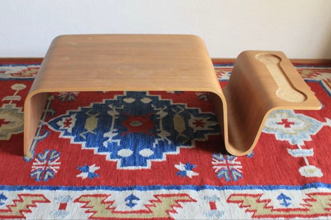 Offi オーバーラップトップトレイ　ウォルナット材