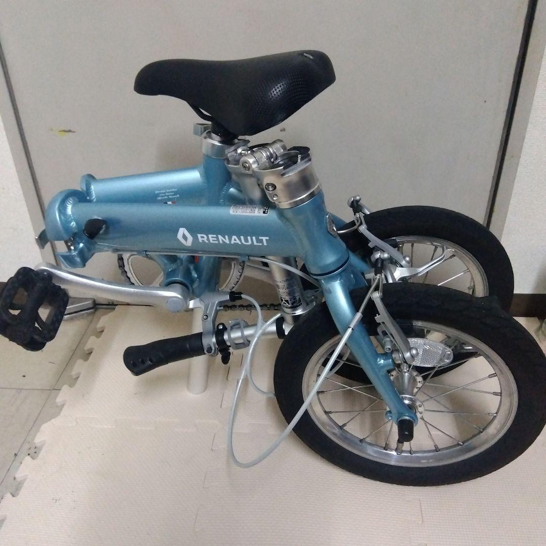 RENAULT ライト8 14インチ　折りたたみ自転車 青