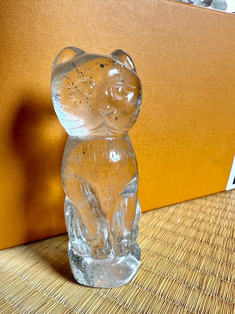 【即購入ok】ヒマラヤ水晶の招き猫｜開運・金運・浄化