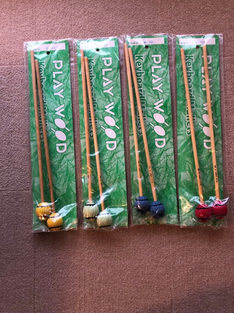 パーカッション・打楽器 PLAY WOOD M-101 M-102 M-103 M-104