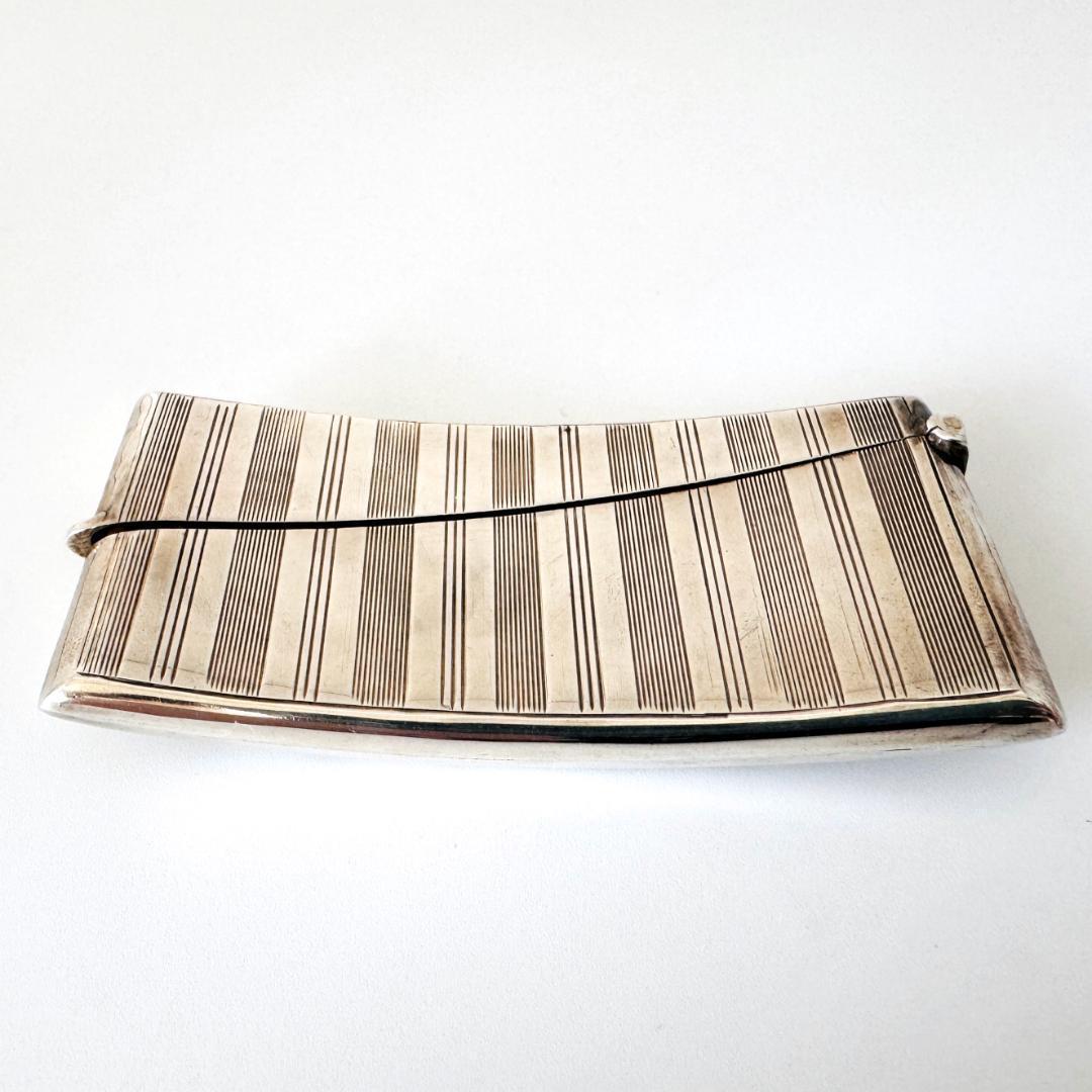 ★英国★1920年代/純銀製/カードケース/イギリス/925/バーミンガム