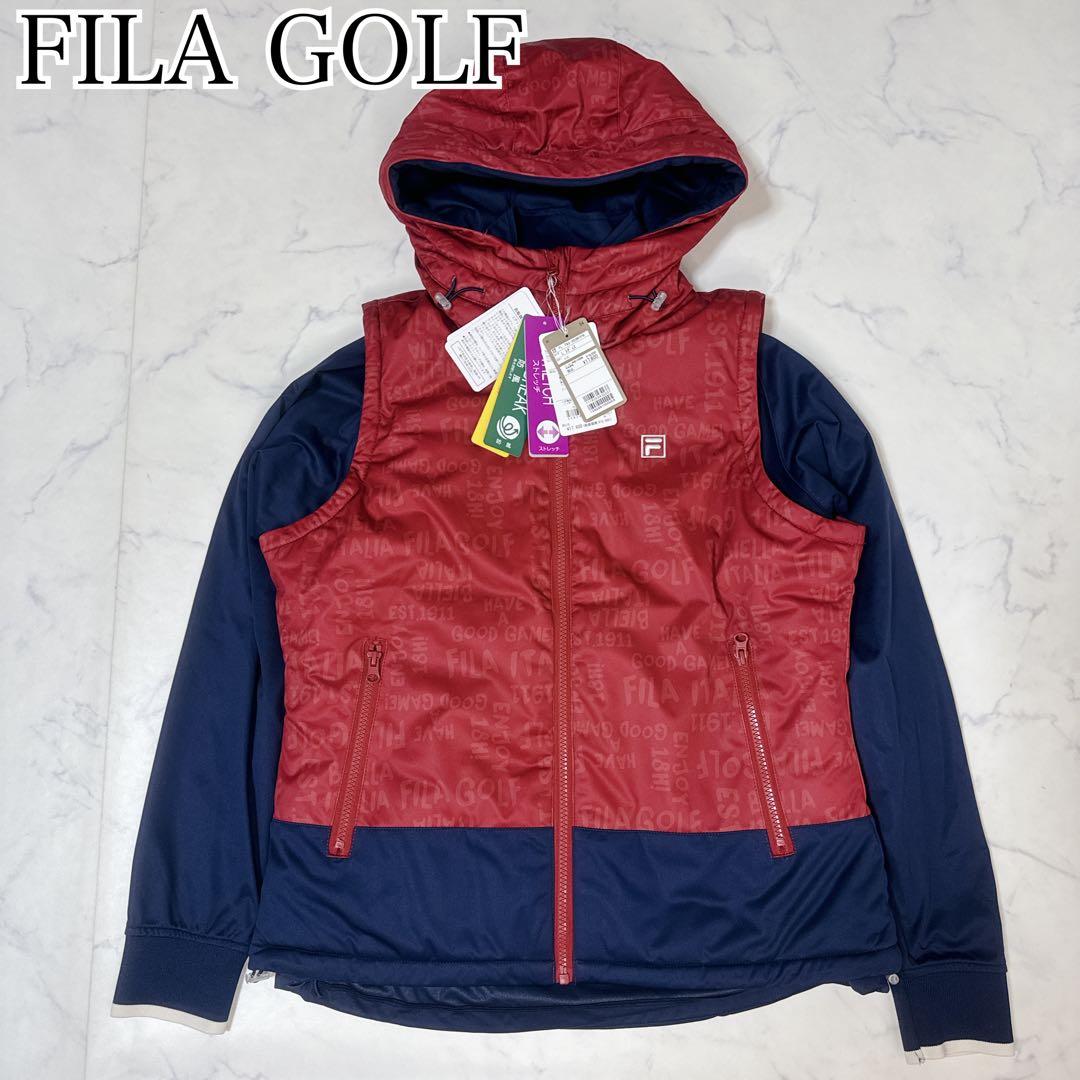 ✨新品✨FILAウインドバリア フルジップ ブルゾン + 中綿ベスト セット