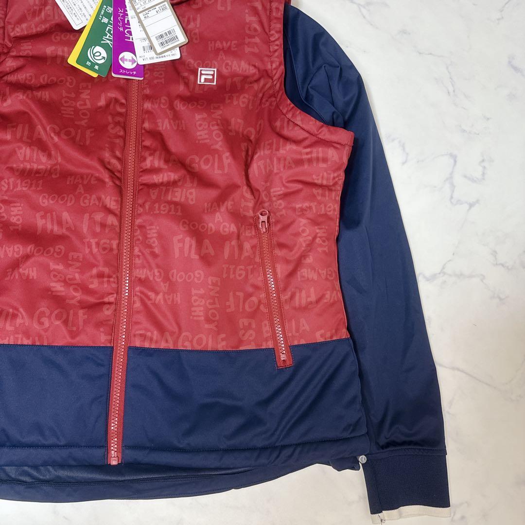 ✨新品✨FILAウインドバリア フルジップ ブルゾン + 中綿ベスト セット