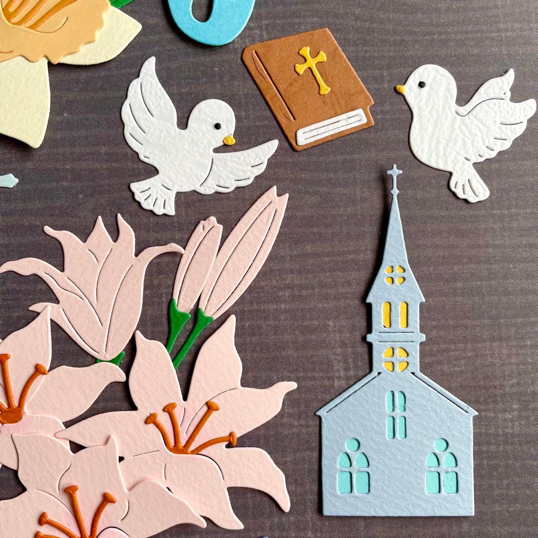 【イースター】サンプルページ（ペーパークラフト クラフトパンチ）