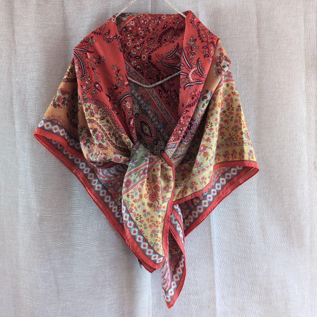 エトロ 民族調ヴィンテージウール ショール